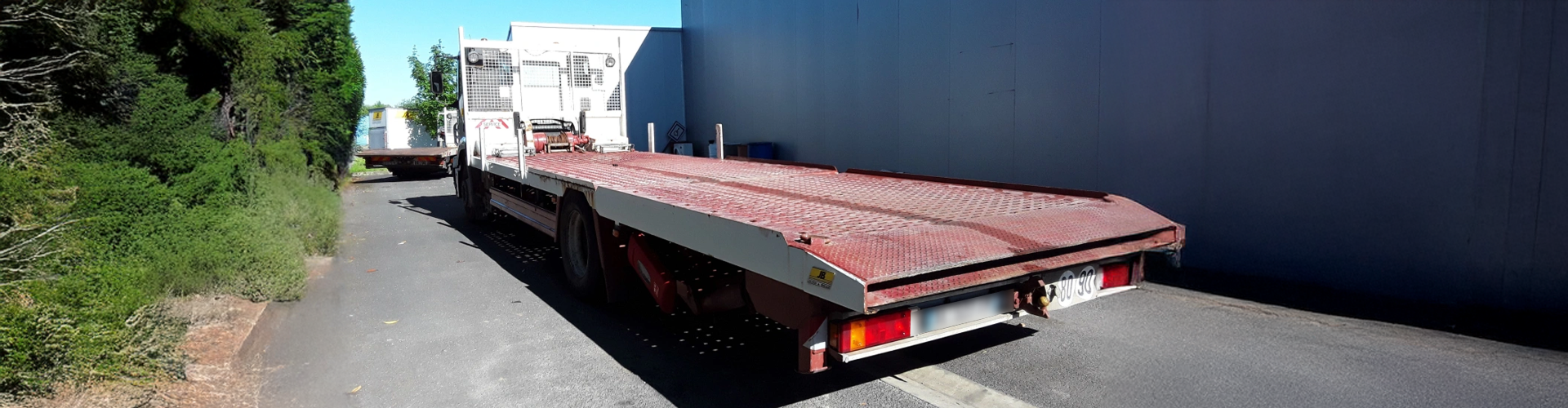 Location camion plateau à Agen